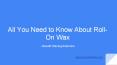 All You Need To Know About Roll-On Wax | Biosoft PowerPoint PPT Presentation