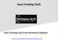 Issue Tracking Tools PowerPoint PPT Presentation