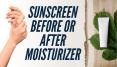 Sunscreen Gel Before or After Moisturizer PowerPoint PPT Presentation