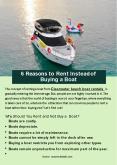 6 Reasons to Rent Instead of Buying a Boat
