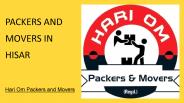 Affordable Shifting Services in Hisar