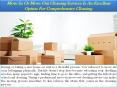 Move In Or Move Out Cleaning Services PowerPoint PPT Presentation