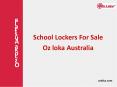 school lockers for sale – Oz loka Australia