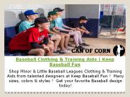 Baseball Clothing & Training Aids | Keep Baseball Fun