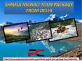Book Amazing Shimla Manali tour package from Delhi PowerPoint PPT Presentation