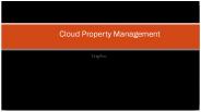 Cloud Property Management Software