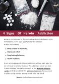 4 Signs Of Heroin Addiction PowerPoint PPT Presentation