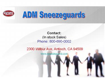 Model EP-15 Pass - Over Sneeze Guard | ADM Sneezeguards