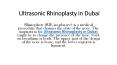 Ultrasonic Rhinoplasty in Dubai PowerPoint PPT Presentation