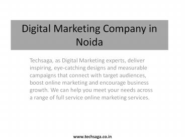 Digital marketing company in Noida