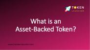 What is Asset Backed Token