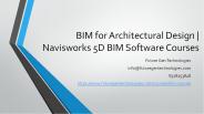 BIM for Architectural Design | Navisworks 5D BIM Software Courses