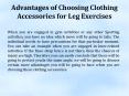 Advantages of Choosing Clothing Accessories for Leg Exercises PowerPoint PPT Presentation