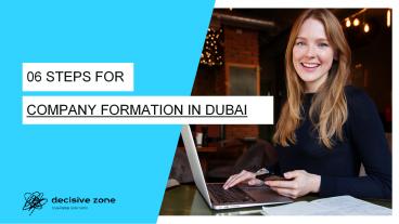 06 Steps for company formation in Dubai