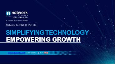 Network Techlab India - Best IT Solution and Service Provider Company in Mumbai, India