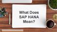 SAP HANA Training in Noida