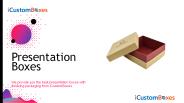 Amazing Printed Presentation Boxes Wholesale Rates