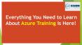 Azure Course in Bangalore PowerPoint PPT Presentation