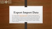 Export Import Data