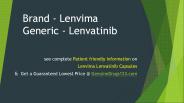 Lenvatinib Lenvima: Cost, Dosage, Uses & Side Effects