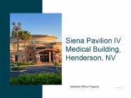 Siena Pavilion IV Medical Building