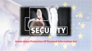 Know about Protection Of Personal Information Act