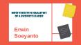 Erwin Soeyanto - Most Effective Qualities of a Business Leader PowerPoint PPT Presentation