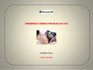 Wordpress Themes for Real Estate
