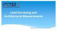 Land Surveying and Architectural Measurements PowerPoint PPT Presentation