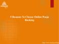 5 Reasons To Choose Online Pooja Booking PowerPoint PPT Presentation