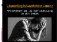 Psychotherapy and low cost Counselling in West London PowerPoint PPT Presentation