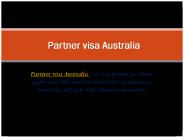 Partner visa Australia | spouse visa for australia