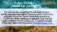 6 Days Shimla Manali Tour Package