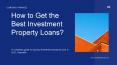 5 Investment Property Loan Options PowerPoint PPT Presentation