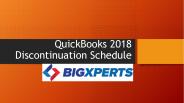 QuickBooks Desktop Version 2018 Discontinued