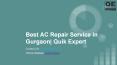 Best AC Repair Service in Gurgaon - Quick Expert PowerPoint PPT Presentation