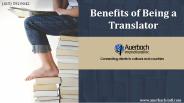 Benefits of Being a Translator