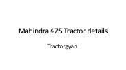mahindra 475