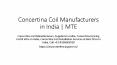 Concertina Coil Manufacturers in India | MTE PowerPoint PPT Presentation