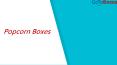 Popcorn Boxes Packaging PowerPoint PPT Presentation