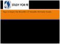 Tips To Enjoy the Benefits of FE Study Guide PowerPoint PPT Presentation