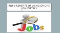 Benefits of online job portals PowerPoint PPT Presentation