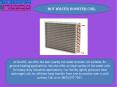 Hot Water Booster Coil PowerPoint PPT Presentation