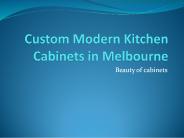Custom Modern Kitchen Cabinets in Melbourne (2)