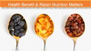 Most useful Health benefit of eating raisins