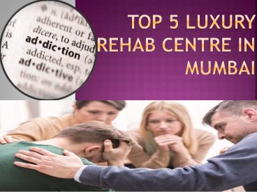 Drug Rehabilitation Centre in Mumbai