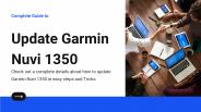 Complete Guide to update Garmin Nuvi 1350