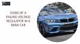 Signs of a Failing Voltage Regulator in a BMW Car PowerPoint PPT Presentation