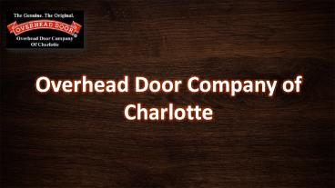 Vehicle Restraints | Overhead Door Company of Charlotte