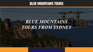 Best Blue Mountains Day Tours - Blue Mountains Tours